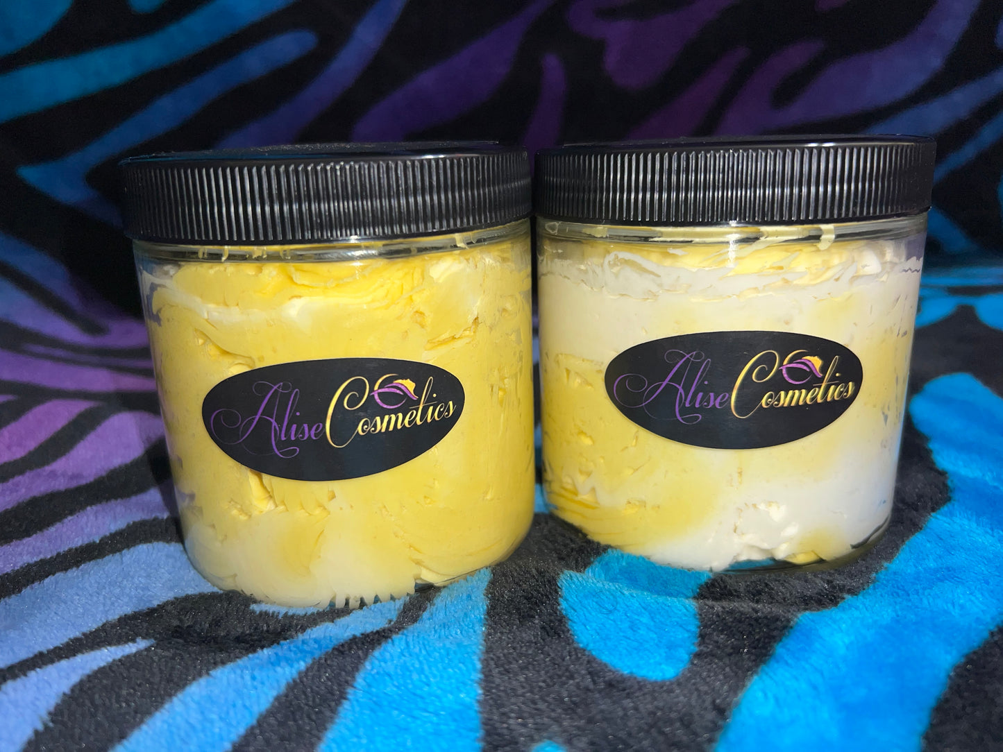 Organic Shea butter cream (lemon-vanilla)