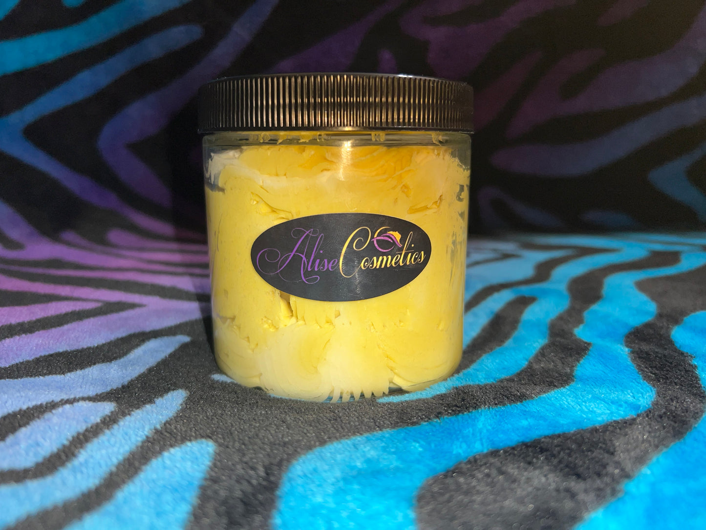 Organic Shea butter cream (lemon-vanilla)