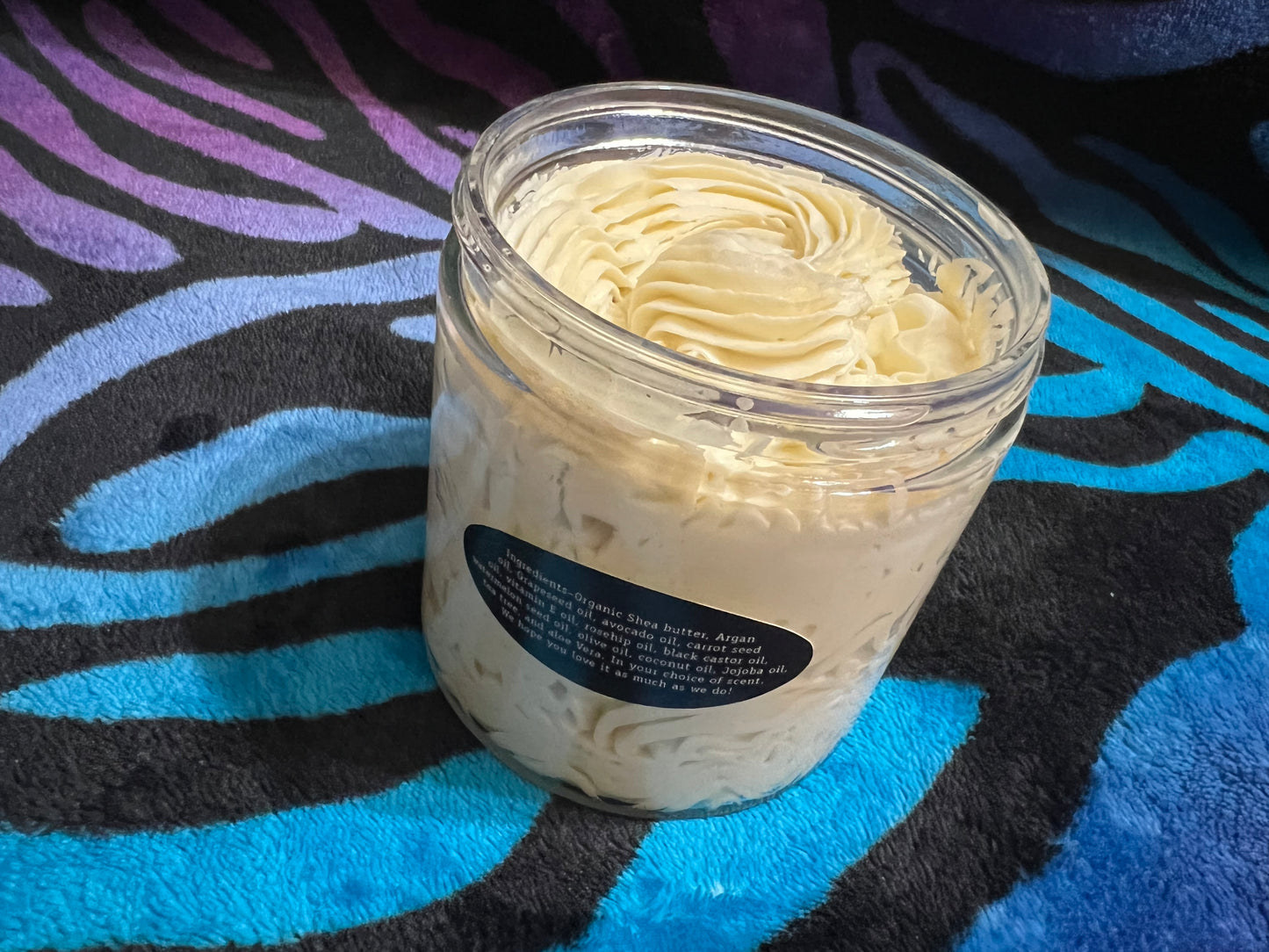 Organic yellow Shea butter (peppermint)