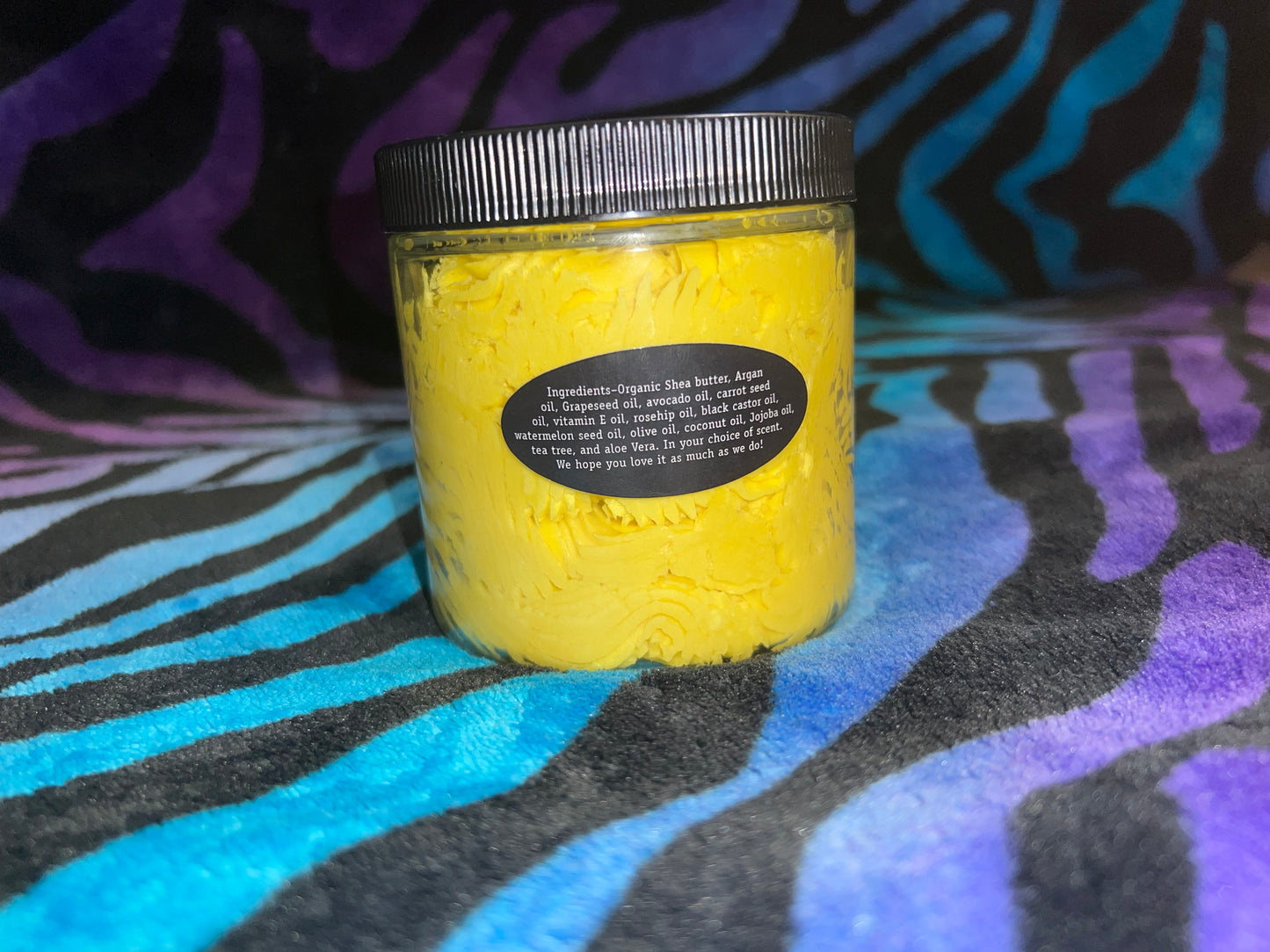 Organic white Shea butter (lemon)