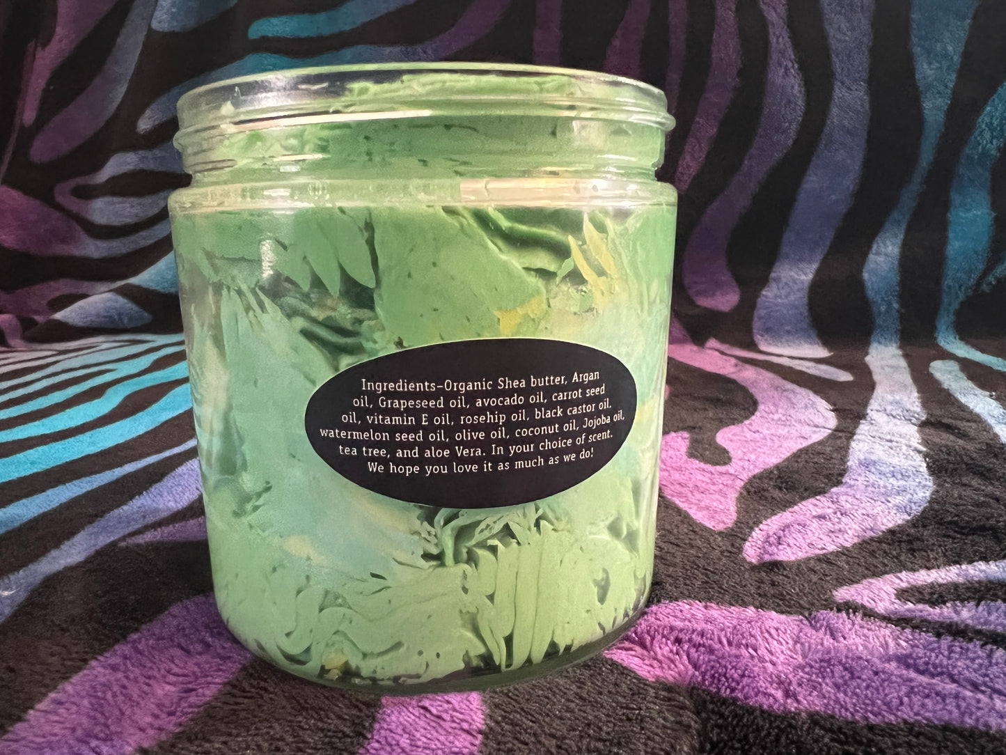 Organic Shea Butter in scent Cucumber Melon